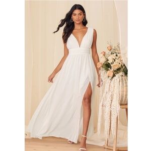 Heavenly Hues White Maxi
